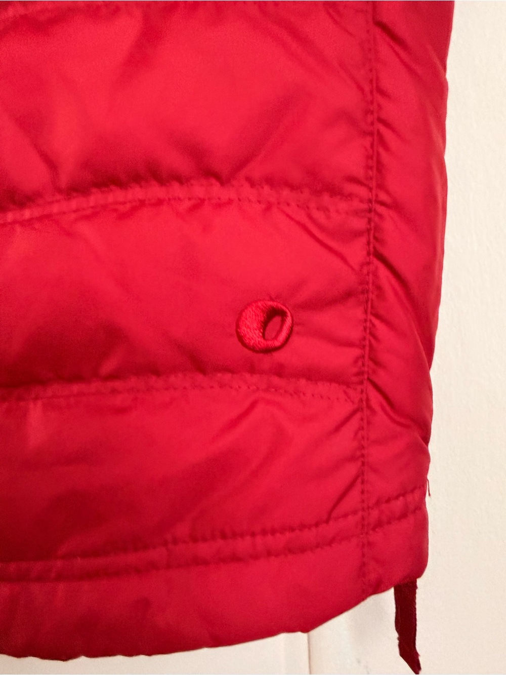 Skhoop Red Quilted Down Insulated Skirt - Women SzS - Picture 7 of 7